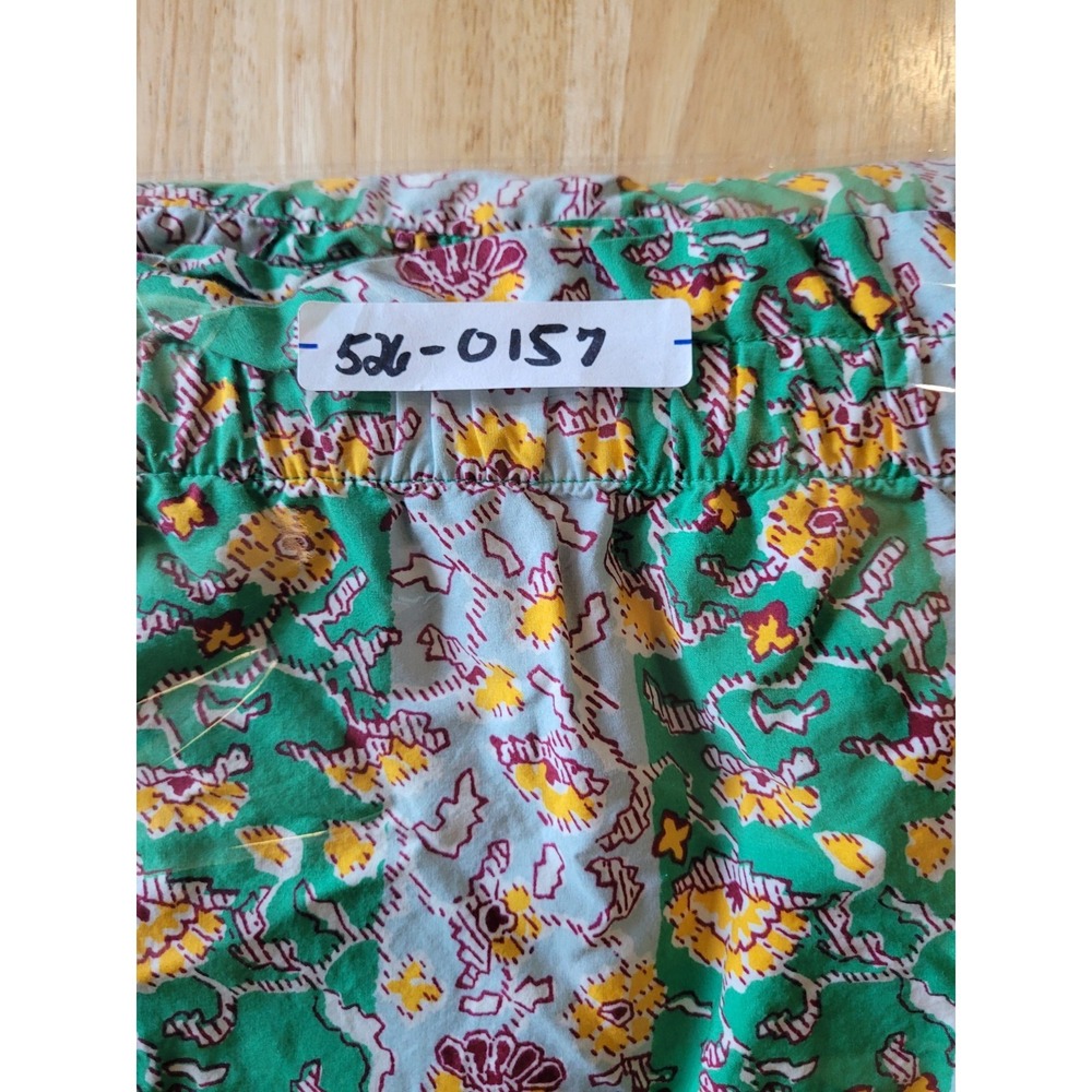 RHODE x Target Green Floral Summer Midi Skirt w/ Pockets Cotton Size XL Gypsy - Picture 8 of 8